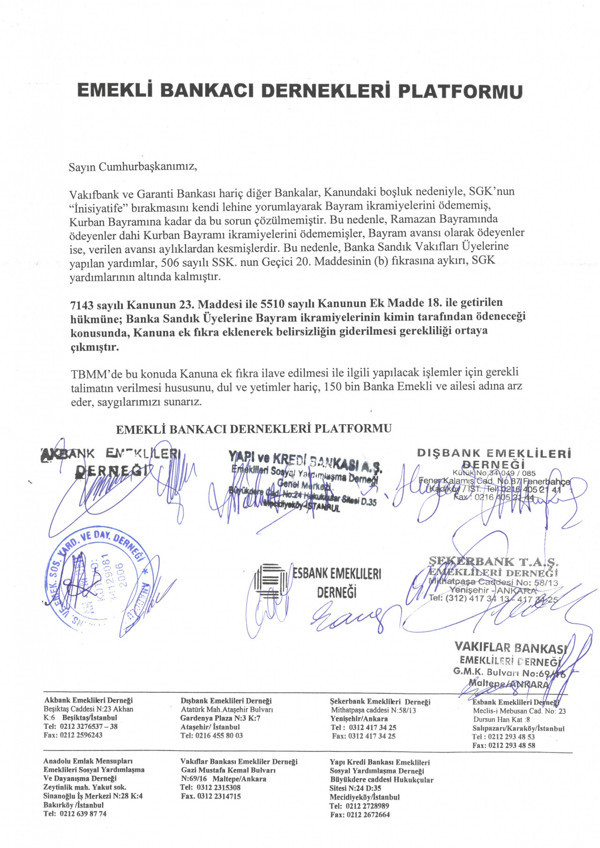 Banka emeklileri bayrama hüzünlü giriyor - Resim: 0