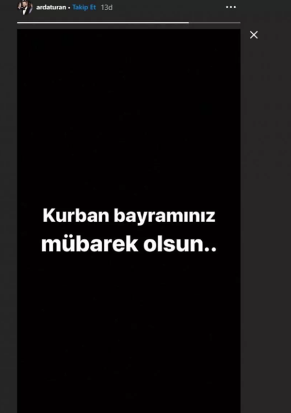 Arda Turan'dan ironik bayram mesajı - Resim: 0