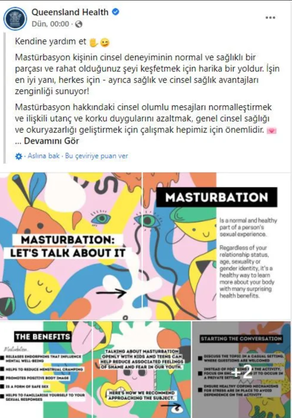 Avustralya Sağlık Bakanlığı'ndan olay mastürbasyon paylaşımı: Bu zor günlerde... - Resim: 0