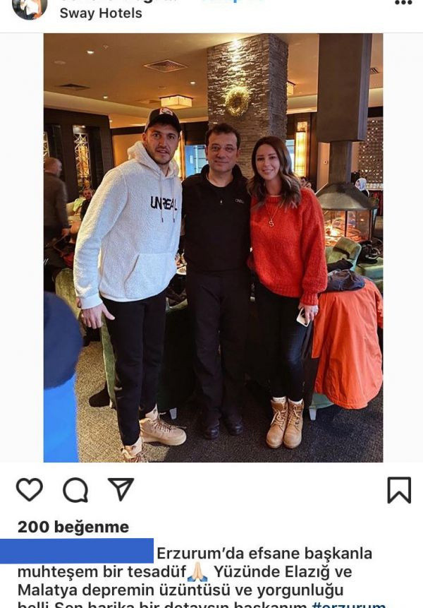 Ekrem İmamoğlu Elazığ depremi diye gitti Erzurum'da kayakta çıktı - Resim: 3