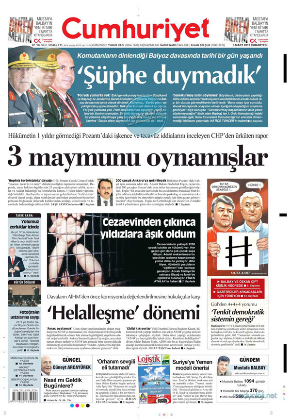 Günün en çarpıcı gazete manşetleri - Resim: 3