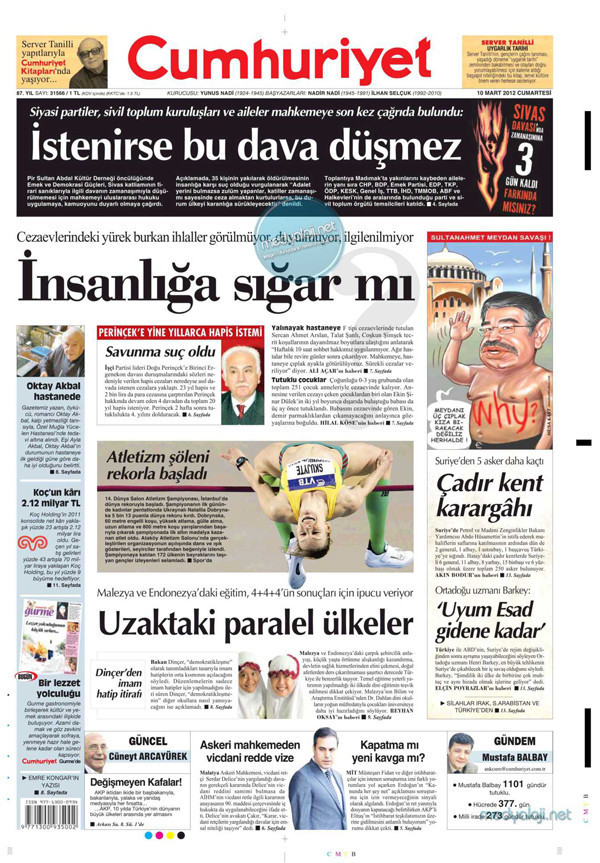 Günün en çarpıcı gazete manşetleri - Resim: 3