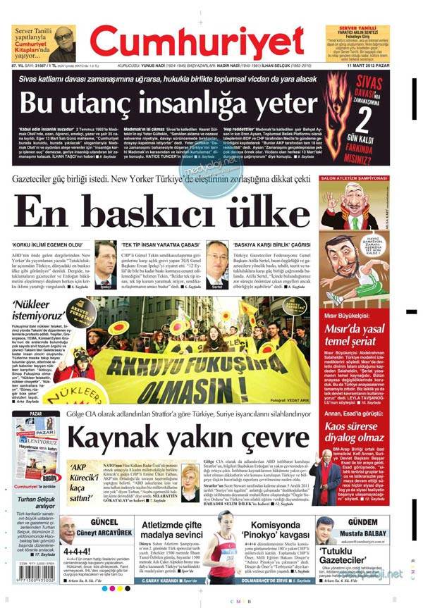 Günün en çarpıcı manşetleri - Resim: 3