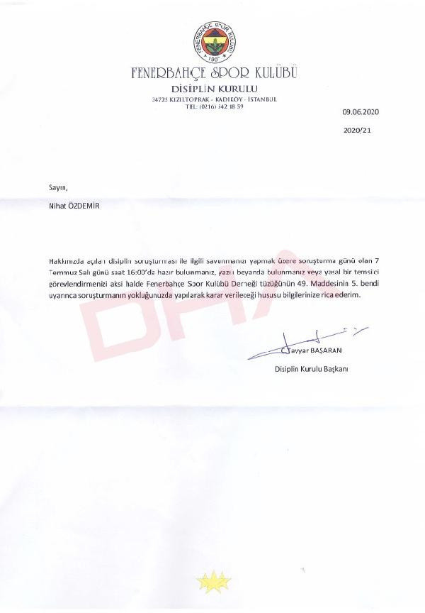 Nihat Özdemir Fenerbahçe üyeliğinden istifa etti - Resim: 0