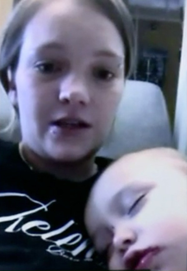 Bebeğinin grip olduğunu zannetti gerçeği öğrenince... - Resim: 3