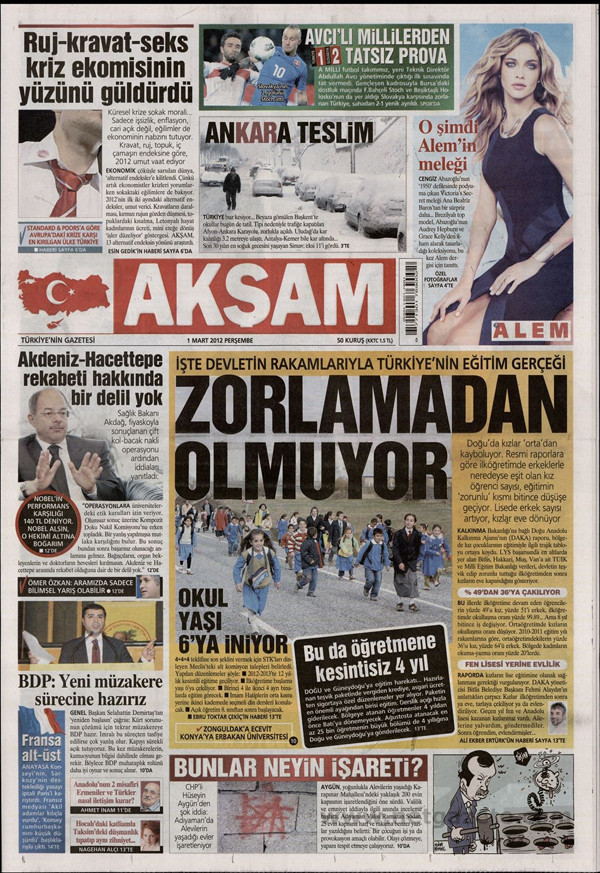 Günün en çarpıcı gazete manşetleri - Resim: 1