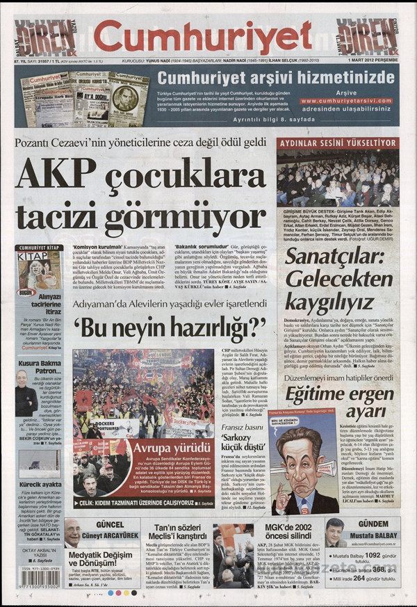 Günün en çarpıcı gazete manşetleri - Resim: 4