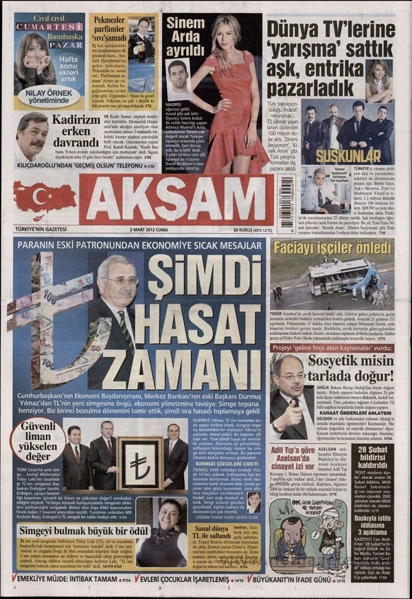 Günün en çarpıcı gazete manşetleri - Resim: 1