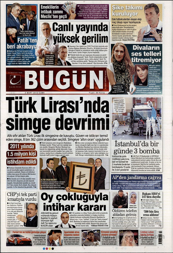 Günün en çarpıcı gazete manşetleri - Resim: 3