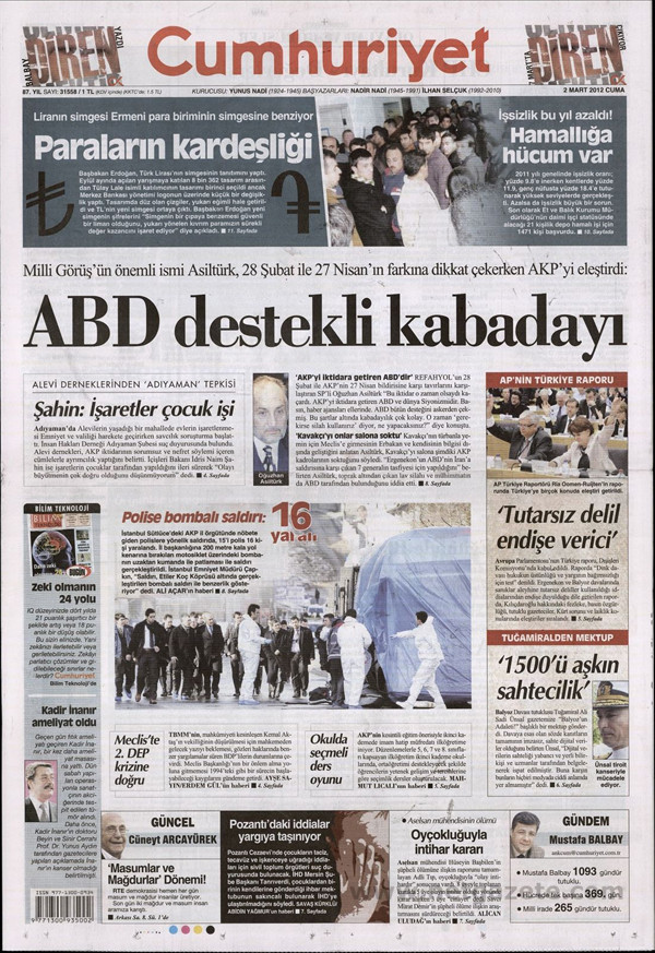 Günün en çarpıcı gazete manşetleri - Resim: 4