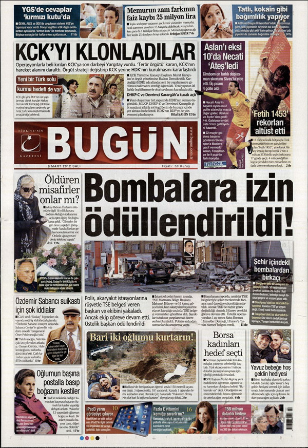 Günün en çarpıcı gazete manşetleri - Resim: 3