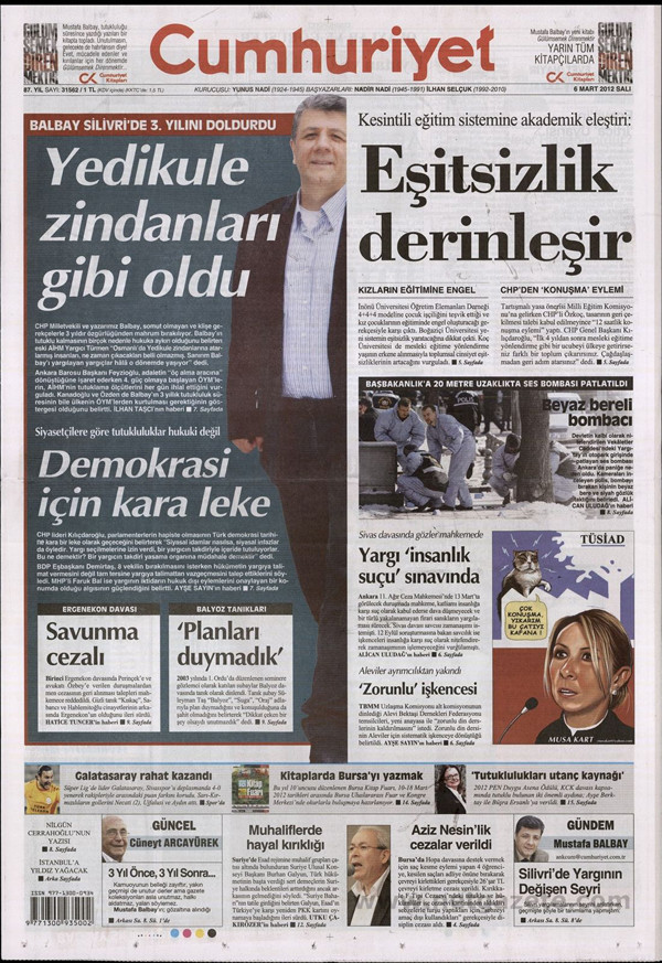 Günün en çarpıcı gazete manşetleri - Resim: 4