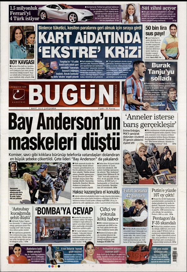 Günün en çarpıcı gazete manşetleri - Resim: 3