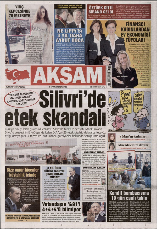 Günün en çarpıcı gazete manşetleri - Resim: 1