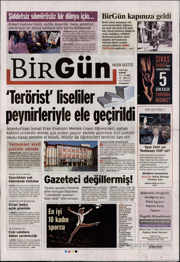 Günün en çarpıcı gazete manşetleri - Resim: 2