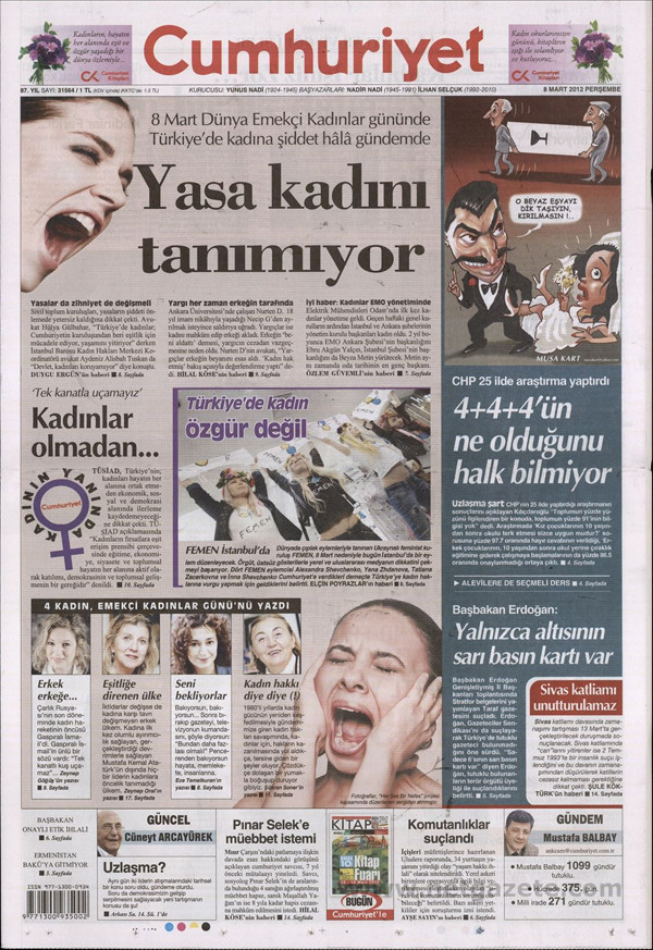 Günün en çarpıcı gazete manşetleri - Resim: 4