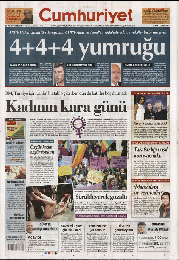 Günün en çarpıcı gazete manşetleri - Resim: 4