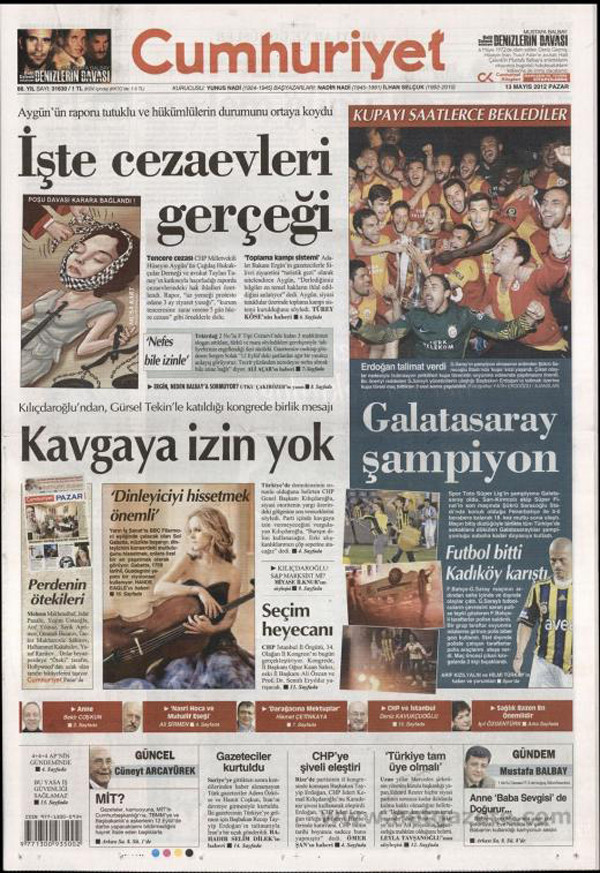 Günün en çarpıcı gazete manşetleri - Resim: 4