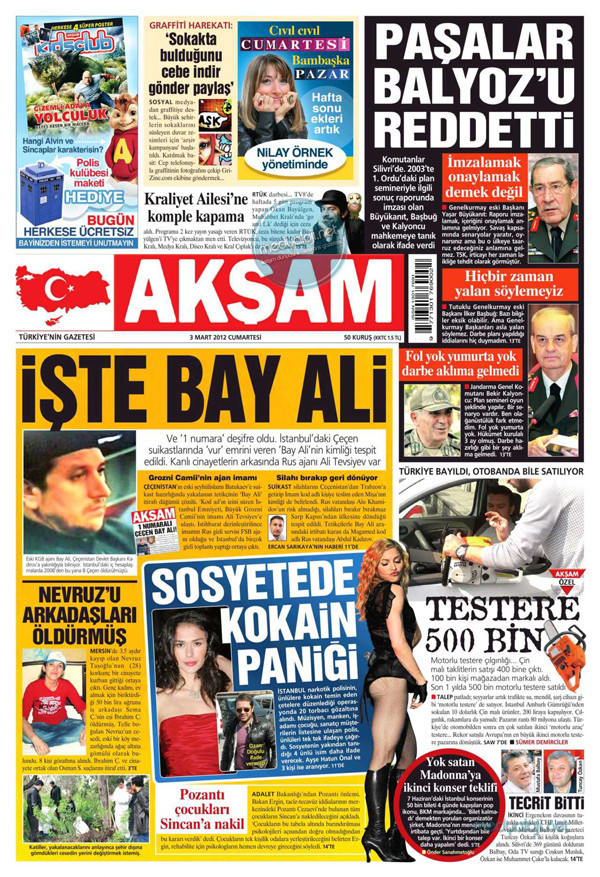 Günün en çarpıcı gazete manşetleri - Resim: 1