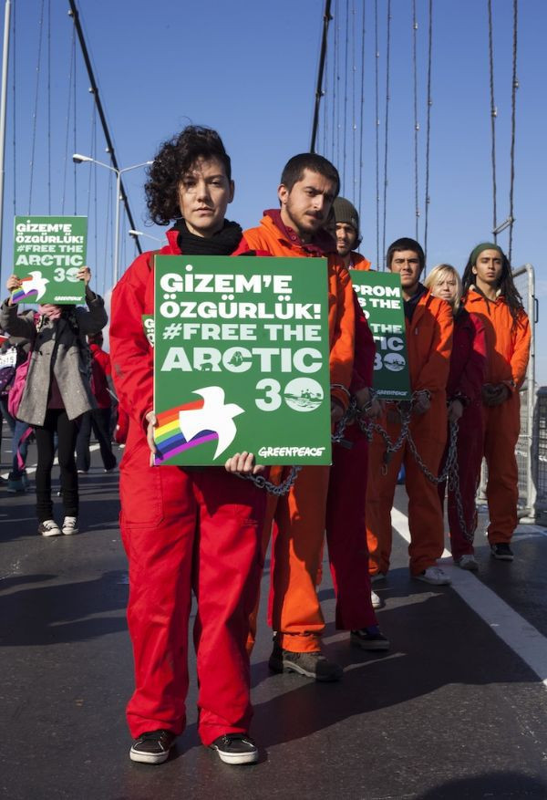 Greenpeace Gizem için yürüdü - Resim: 2