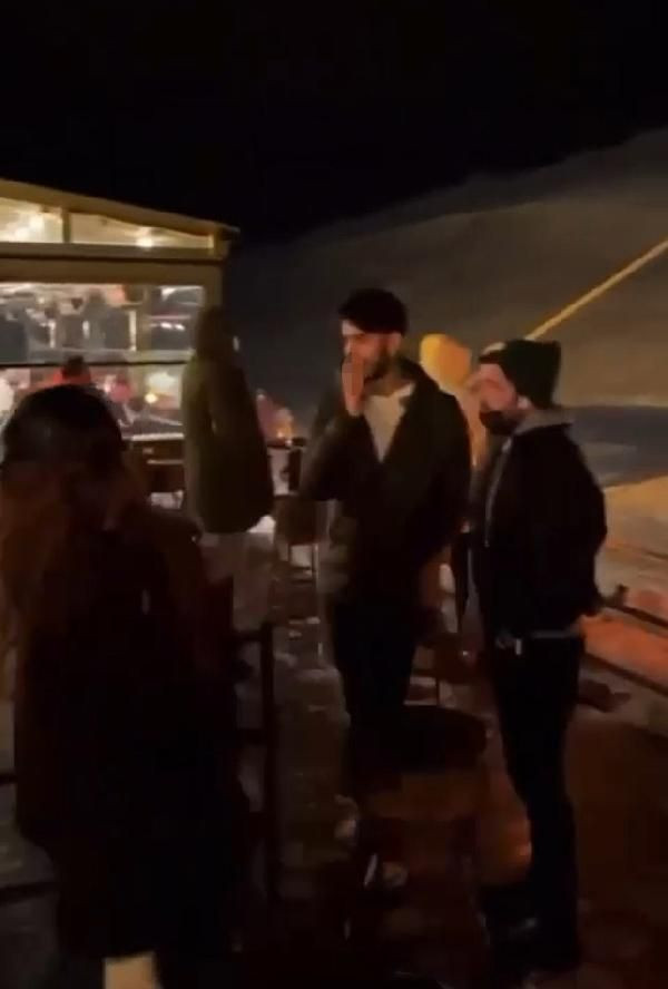 Uludağ'da maskesiz mesafesiz skandal parti görüntüleri - Resim: 2