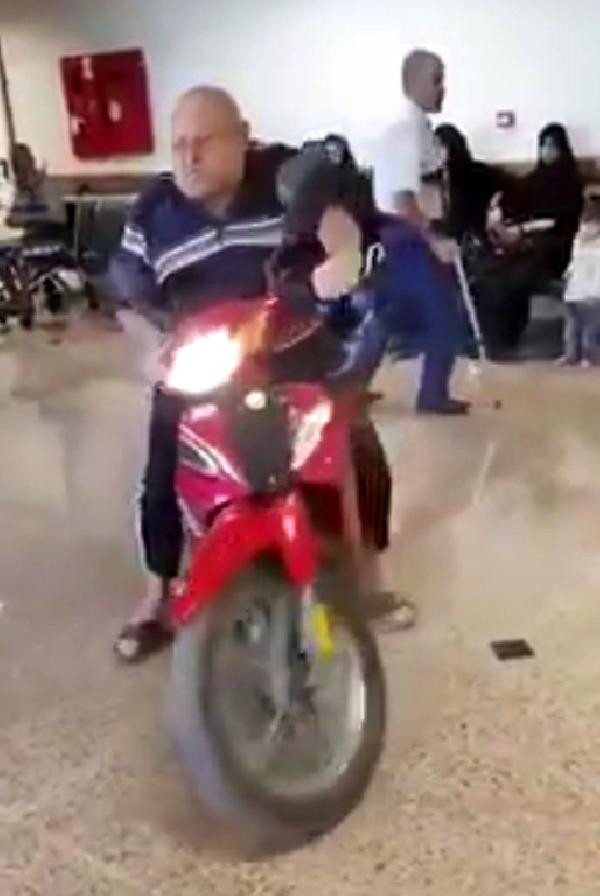 Hastaneye motosikletle girince... - Resim: 3