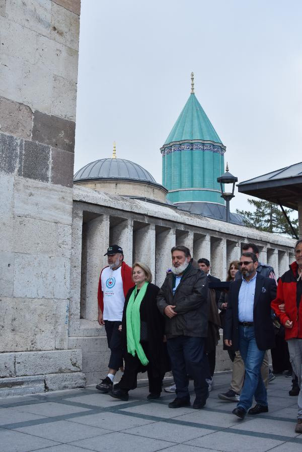 Mevlana'nın Konya'ya göç edişinin yıldönümü! 22. kuşak torunu katıldı - Resim: 1