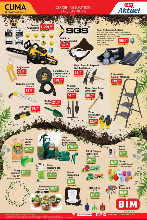 BİM 7 Nisan 2023 aktüel ürünler kataloğu! BİM'de bu cuma hangi indirimli ürünler var? - Resim: 1