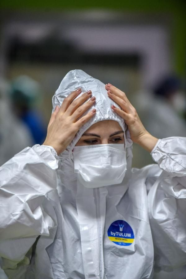 Antalya'da Covid- 19 yoğun bakım servisi görüntülendi!  "Son isteklerini söylüyorlar" - Resim: 4