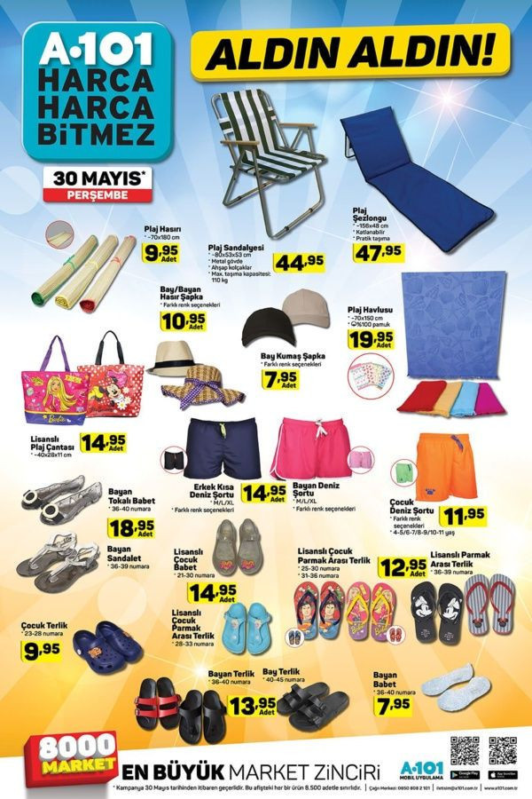 A 101'den cep telefonu ve Vestel TV! A101 30 Mayıs aldın aldın indirim kataloğu - Resim: 3