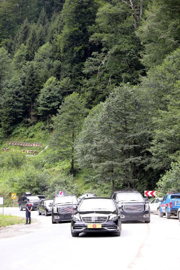Cumhurbaşkanı Erdoğan, Ayder Yaylası'nda incelemelerde bulundu - Resim: 2