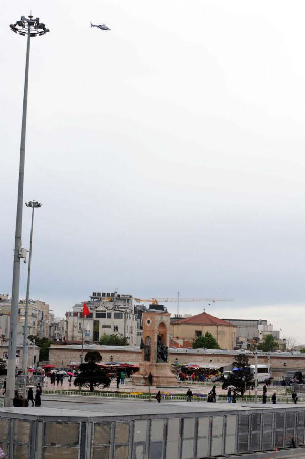 Taksim'de 1 Mayıs hazırlıkları - Resim: 4