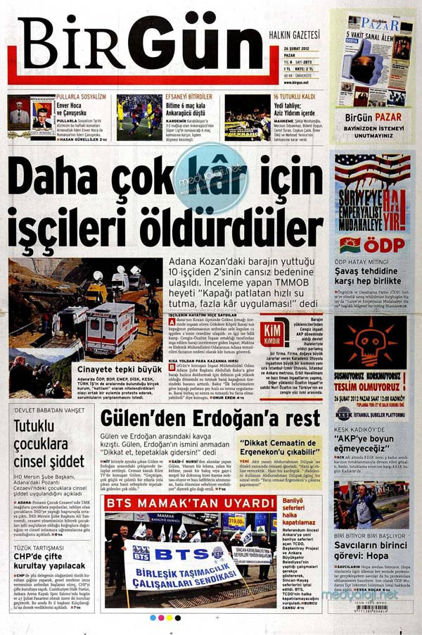 Günün en çarpıcı manşetleri - Resim: 2