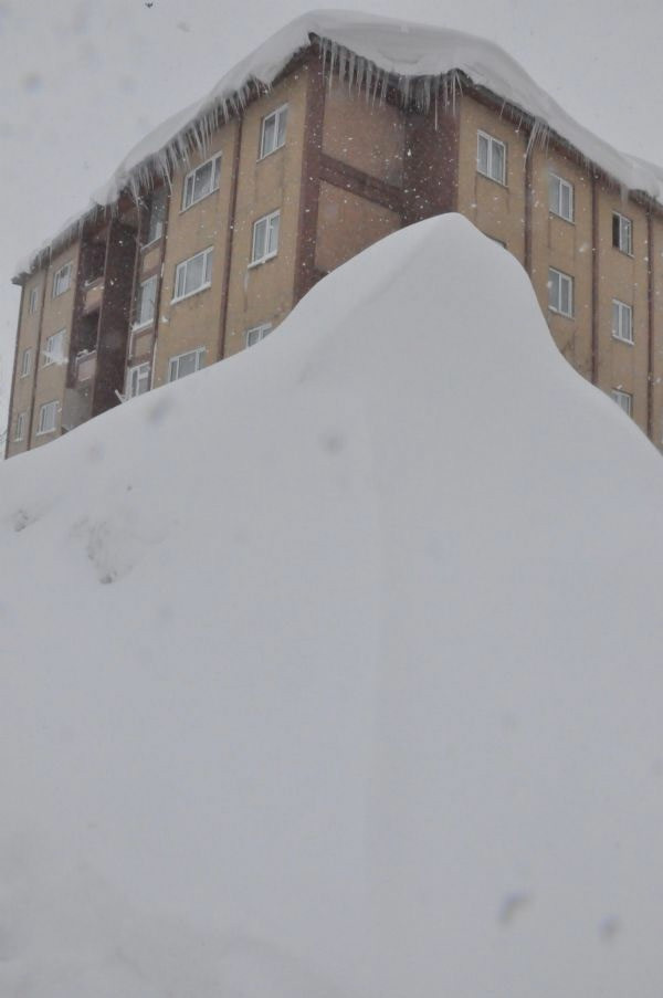 Bitlis'te aydınlatma direkleri kara gömüldü - Resim: 3