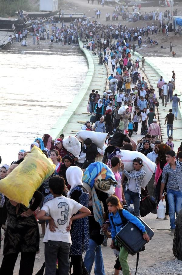 Son dönemin en büyük Kürt göçü - Resim: 2