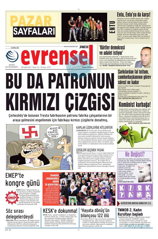 Erdoğan'ın resti manşetlerde - Resim: 3