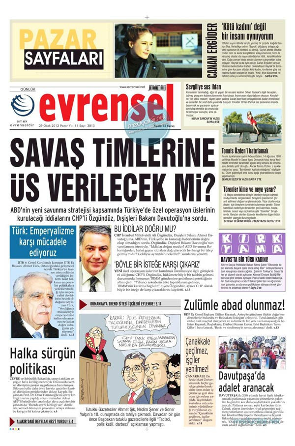 Tek tıkla günün en çarpıcı manşetleri - Resim: 3