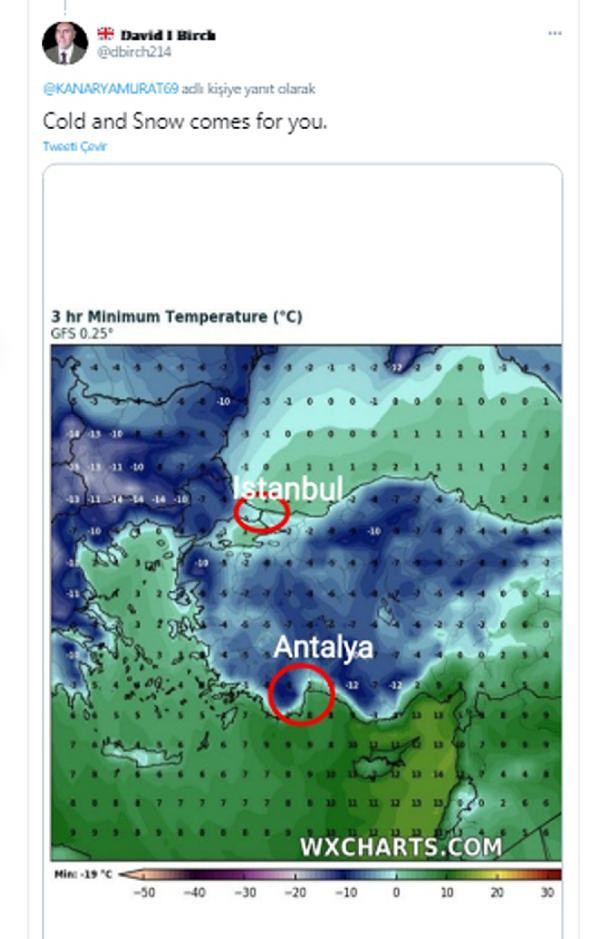 Antalya'ya kar geliyor, meteorolojiden don uyarısı - Resim: 1