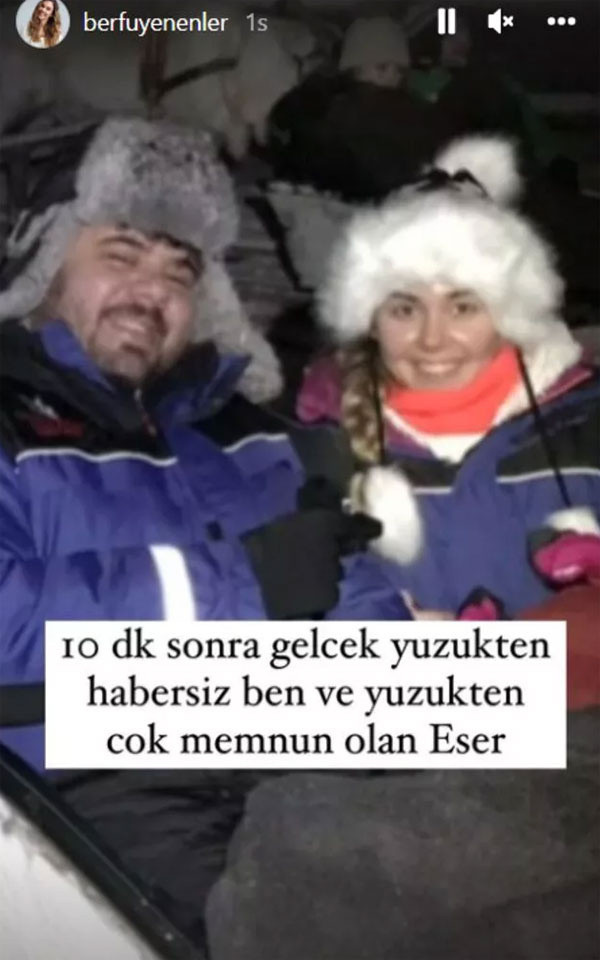 Berfu Yenenler'in paylaşımı eşi Eser'i utanç içinde bıraktı! Gece yine uyuyamadım deyip paylaştığı "yok artık" dedirtti - Resim: 4