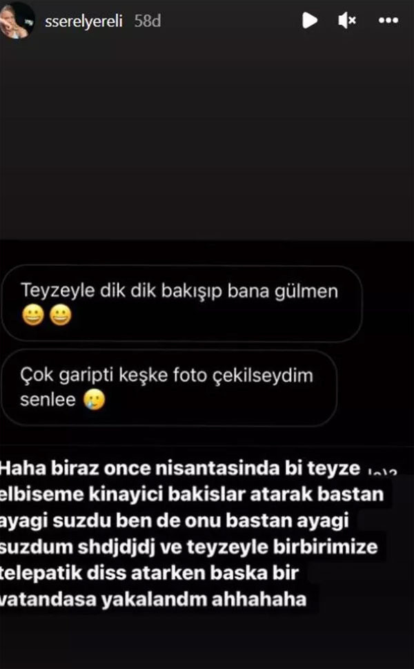 Serel Yereli dantelli elbise giyince olanlar oldu! Sokaktaki bir kadının yaptığı hareket bardağı taşırdı - Resim: 3