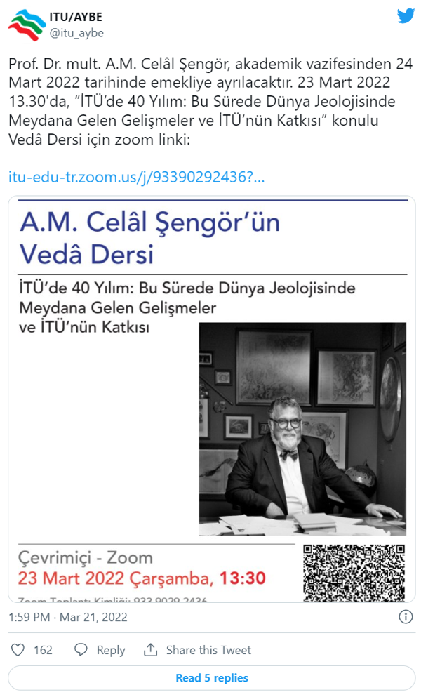 'Eteğini kaldırıp tokat attım' diyen Celal Şengör'e yol göründü! Son dersini verecek: Türkiye'yi terk edecek - Resim: 0