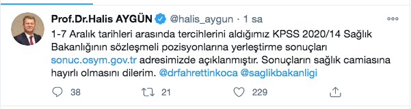 KPSS 2020/14 Sağlık Bakanlığı yerleştirme sonuçları açıklandı! 12 bin kişi alınacaktı - Resim: 0