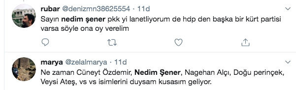Nedim Şener 'HDP yoktur PKK vardır' dedi Twitter'da hakaret yağdı - Resim: 1