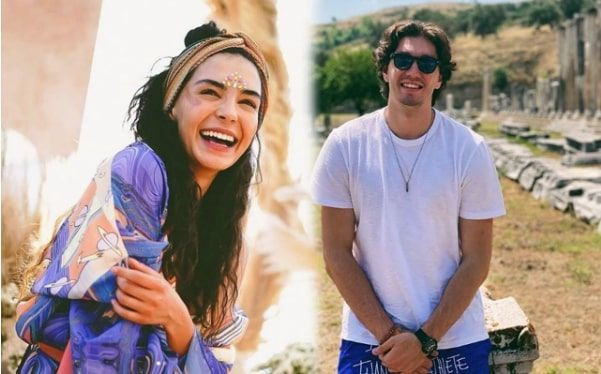 ATV Hercai yıldızı Ebru Şahin sevgilisi Cedi Osman'la aşk pozlarını paylaştı - Resim: 2