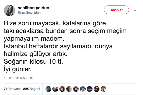 İstanbullu Gelin'in yıldızı Neslihan Yeldan'ın İstanbul seçimlerine soğanlı tepkisi olay - Resim: 2