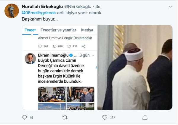 Melih Gökçek'in Ekrem İmamoğlu paylaşımı sosyal medyayı salladı - Resim: 2