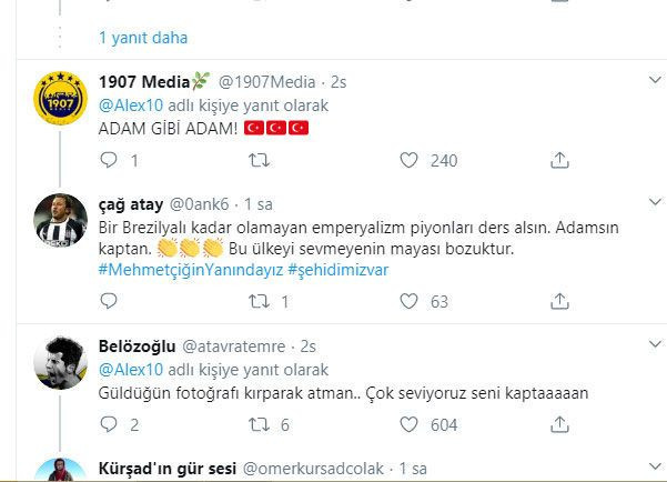 Alex de Souza'nın şehitler için gösterdiği hassasiyet takdir topladı - Resim: 2