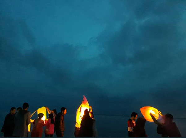 Tuz Gölü'nde dilek feneri festivali - Resim: 0
