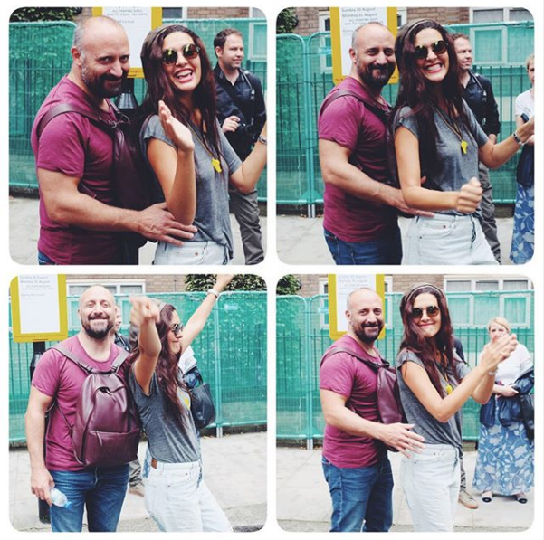 Hamile olan Bergüzar Korel bakın en çok ne aşermiş Halit Ergenç'le reklam çekti - Resim: 1