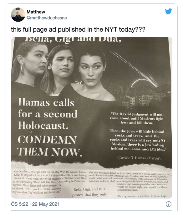 Filistin'e destek veren Bella Hadid Gigi Hadid'in hedef gösterilmesine Dua Lipa'dan sert sözler - Resim: 3